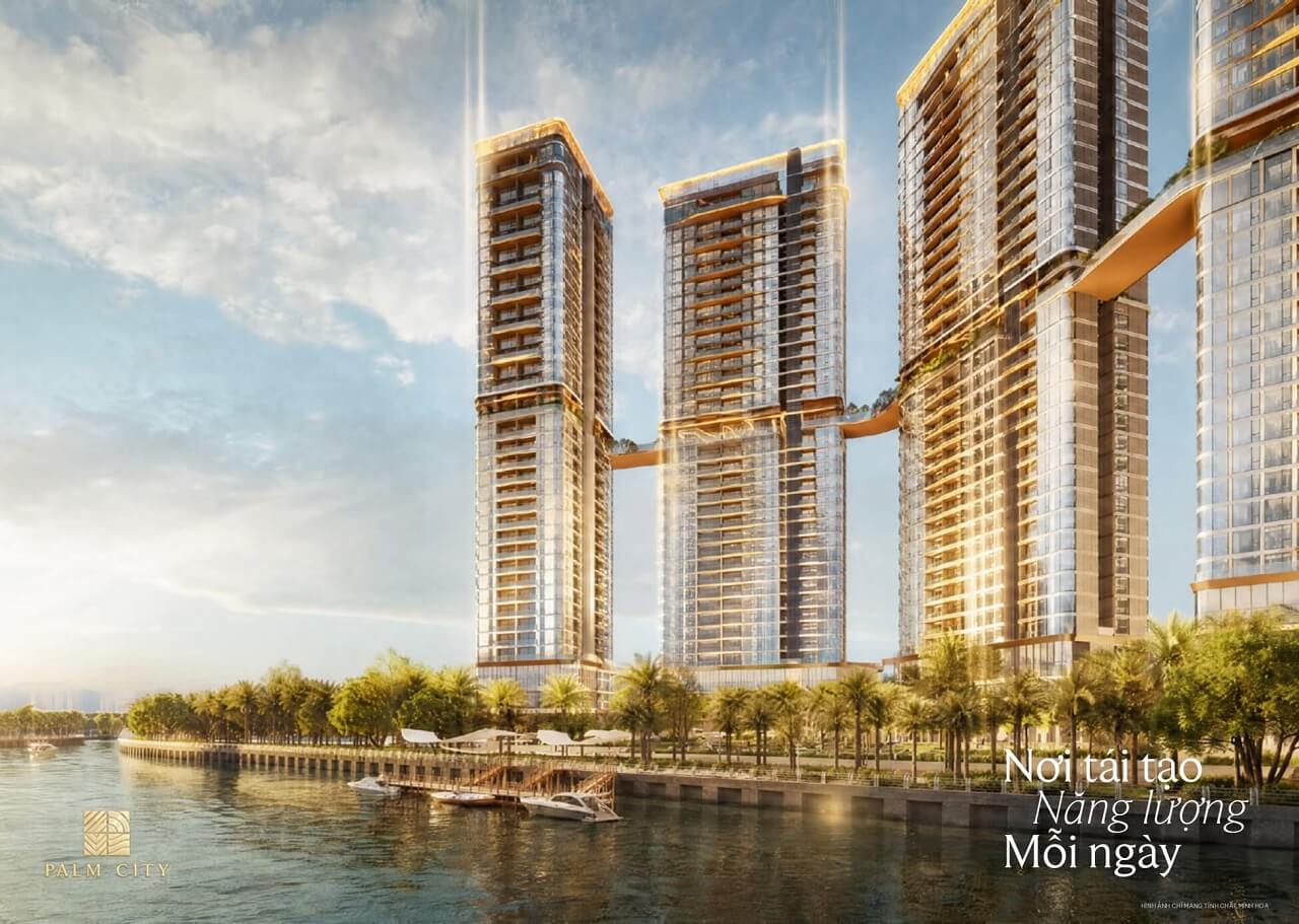Phối cảnh dự án căn hộ Palm River